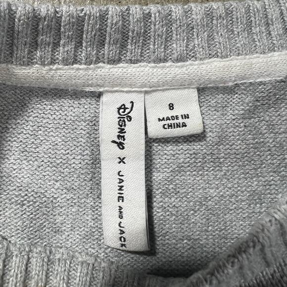 Disney x Janie & Jack Mickey Bundle – Cardigan+Sweater SZ 8 - Picture 4 of 7